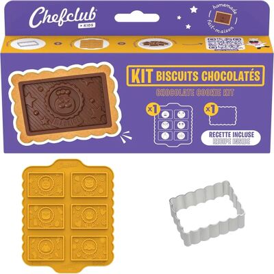 Chefclub Kids Schokoladen-Keks-Set - Backspaß für Kinder Chefclub Kids Schokoladen-Keks-Set - Backspaß für Kinder