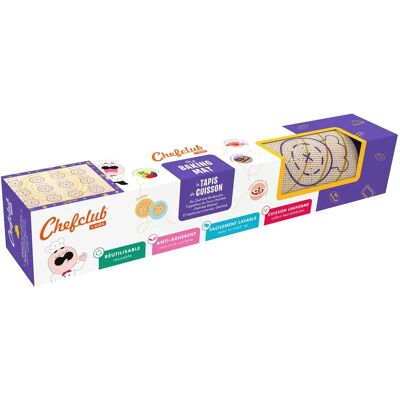 Chefclub Kids Backmatte - 30x40 - Yellow Bakeware Chefclub Kids Backmatte - 30x40 - Yellow Bakeware