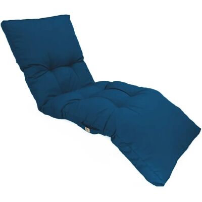 Coussin bain de soleil DécoArt's 185x55cm Bleu pétrole - Coussin de transat - Publicité Coussin bain de soleil DécoArt's 185x55cm Bleu pétrole - Coussin de transat - Publicité