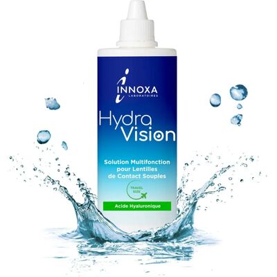 Laboratoires INNOXA HydraVision Solution pour lentilles - Solution pour lentilles de contact - Publicité Laboratoires INNOXA HydraVision Solution pour lentilles - Solution pour lentilles de contact - Publicité