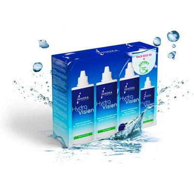 INNOXA HydraVision TRIO Solution pour Lentilles - Solution multifonction - Publicité INNOXA HydraVision TRIO Solution pour Lentilles - Solution multifonction - Publicité