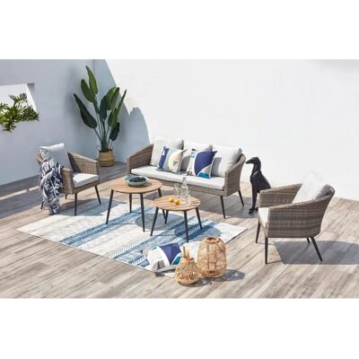 Concept Usine Tibouta tuinset voor 5 personen Concept Usine Tibouta tuinset voor 5 personen