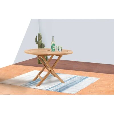 Mesa de jardín Concept Usine Mejia - Teca, Plegable, 4-6 personas Mesa de jardín Concept Usine Mejia - Teca, Plegable, 4-6 personas