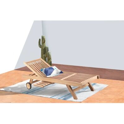 Sedia da spiaggia Concept Usine Tamana - Sdraio in teak regolabile Sedia da spiaggia Concept Usine Tamana - Sdraio in teak regolabile