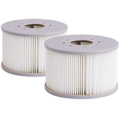 Filtre Spa Blanc Concept Usine - Pack de 2 - Publicité Filtre Spa Blanc Concept Usine - Pack de 2 - Publicité