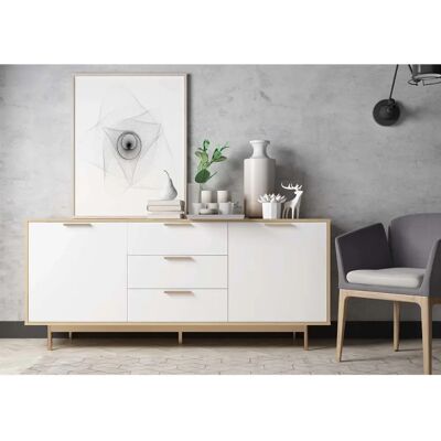 Concept Usine Fyn Weiß/Naturholz Anrichte - Sideboard Concept Usine Fyn Weiß/Naturholz Anrichte - Sideboard