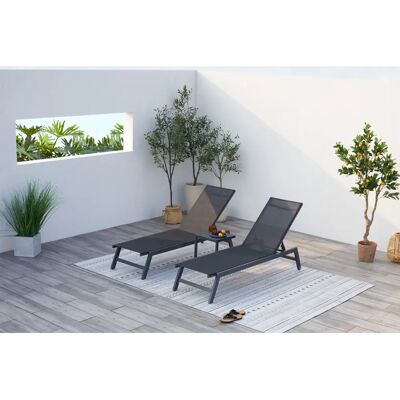 Concept Usine Prato Set di Sedie Spiaggia - Regolabili, Leggere, Resistente alle Intemperie Concept Usine Prato Set di Sedie Spiaggia - Regolabili, Leggere, Resistente alle Intemperie