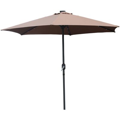 Concept Usine Amalfi Ombrello Rotondo Cioccolato - Parasol Concept Usine Amalfi Ombrello Rotondo Cioccolato - Parasol
