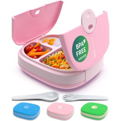 Umami Bento Enfant 0,8L Rose - Boîte à Lunch Umami Bento Enfant 0,8L Rose - Boîte à Lunch