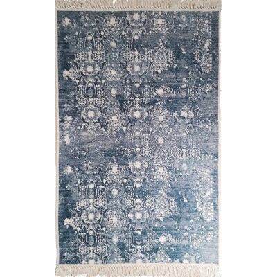 Mani Textile Tappeto soggiorno MEDAILLON - Blu Mani Textile Tappeto soggiorno MEDAILLON - Blu