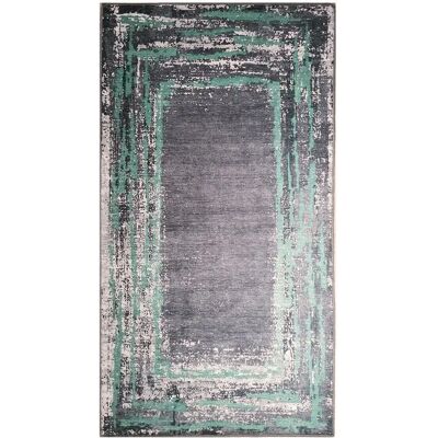 Tappeto da interno Mani Textile RING Verde 80x150cm - Design Moderno Tappeto da interno Mani Textile RING Verde 80x150cm - Design Moderno