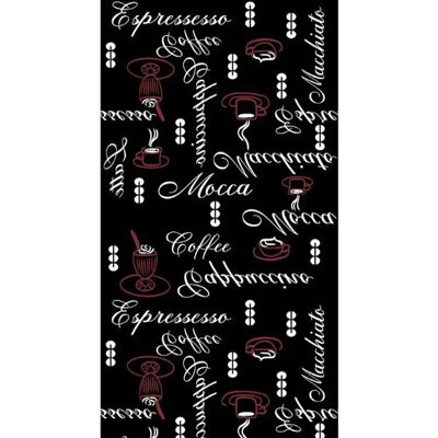 Alfombra de cocina Mani Textile 50 x 120 cm - Accesorio de cocina negro Alfombra de cocina Mani Textile 50 x 120 cm - Accesorio de cocina negro