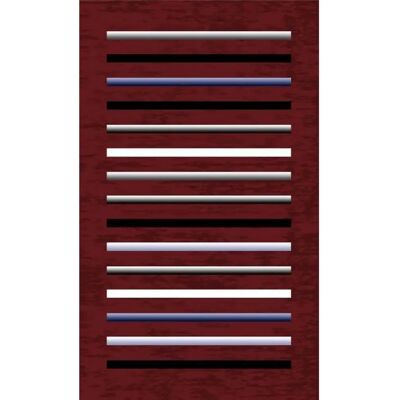 Tappeto soggiorno rosso Mani Textile - 200x290cm - Facile da pulire Tappeto soggiorno rosso Mani Textile - 200x290cm - Facile da pulire