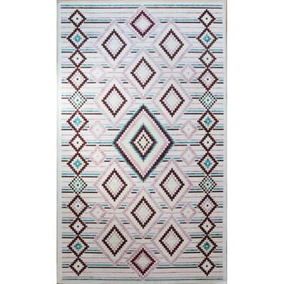 Tappeto da interno Mani Textile BERBERE - Rosa - 120x180cm - Antiscivolo Tappeto da interno Mani Textile BERBERE - Rosa - 120x180cm - Antiscivolo
