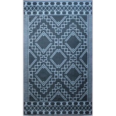 Mani Textile BERBERE tappeto interno - Nero - 120x180 cm Mani Textile BERBERE tappeto interno - Nero - 120x180 cm