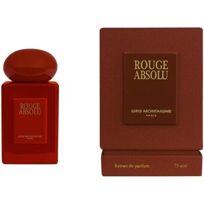 Gris Montaigne Rouge Absolue - Parfum Unisexe 75ml - Publicité Gris Montaigne Rouge Absolue - Parfum Unisexe 75ml - Publicité