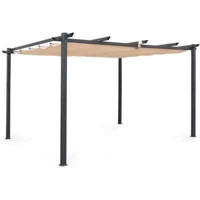ALICE'S GARDEN Isla 3x4m Beige Pergola - Patio Cover ALICE'S GARDEN Isla 3x4m Beige Pergola - Patio Cover