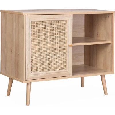 Alice's Garden - Natur Skandinavisches Cane Sideboard - 80x39x65.8cm Alice's Garden - Natur Skandinavisches Cane Sideboard - 80x39x65.8cm
