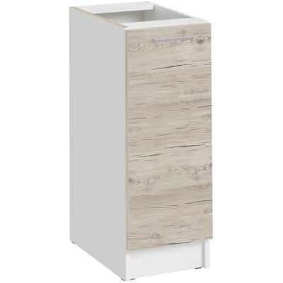 Cuisineandcie Eco Nogal Blanchi 1 Porte 30cm - Armoire de cuisine - Publicité Cuisineandcie Eco Nogal Blanchi 1 Porte 30cm - Armoire de cuisine - Publicité