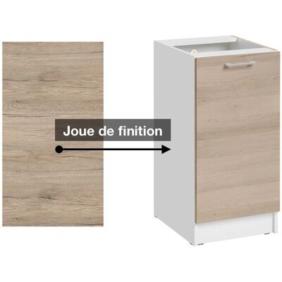 Cuisineandcie - Panel de acabado de gabinete de base natural de roble ecológico - Pannello di finitura pour mobile base Eco Quercia Naturale - Publicité Cuisineandcie - Panel de acabado de gabinete de base natural de roble ecológico - Pannello di finitura pour mobile base Eco Quercia Naturale - Publicité