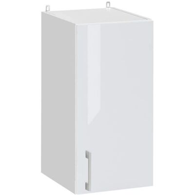 Cuisineandcie Eco Blanc Brillant Armoire de Cuisine 1 Porte 30cm - Publicité Cuisineandcie Eco Blanc Brillant Armoire de Cuisine 1 Porte 30cm - Publicité