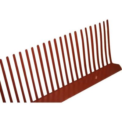 Maillestore - Peine PVC gorriones 80mm - Rouge - Dissuasion d’oiseaux - Publicité Maillestore - Peine PVC gorriones 80mm - Rouge - Dissuasion d’oiseaux - Publicité
