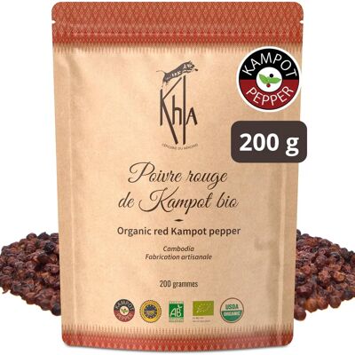 Khla - Kampot Pepper - Bio - 200g - Poivre - Publicité Khla - Kampot Pepper - Bio - 200g - Poivre - Publicité