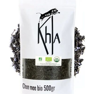 Khla - Chun Mee - Biologique - Thé - Publicité Khla - Chun Mee - Biologique - Thé - Publicité