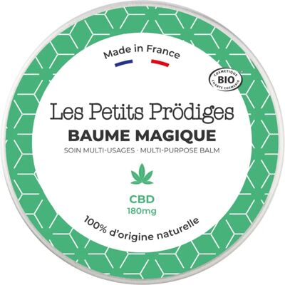 Les Petits Prödiges - Baume Multi-Usages CBD - Certifié Bio COSMOS - Publicité Les Petits Prödiges - Baume Multi-Usages CBD - Certifié Bio COSMOS - Publicité