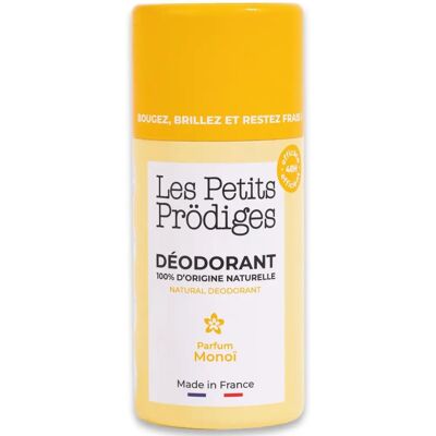 Naturligt Monoï Deodorant Les Petits Prodiges - 40g/45g - För hela familjen Naturligt Monoï Deodorant Les Petits Prodiges - 40g/45g - För hela familjen