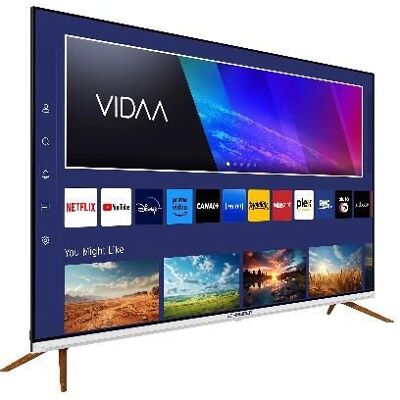 Schneider GMS50F1 TV 50 pouces 4K Ultra HD - Contraste, Wi-Fi - Publicité Schneider GMS50F1 TV 50 pouces 4K Ultra HD - Contraste, Wi-Fi - Publicité