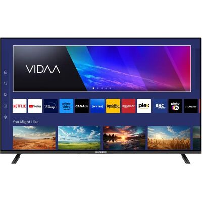 Schneider GMS65A2 TV 65" 4K UHD - Noir - Publicité Schneider GMS65A2 TV 65" 4K UHD - Noir - Publicité