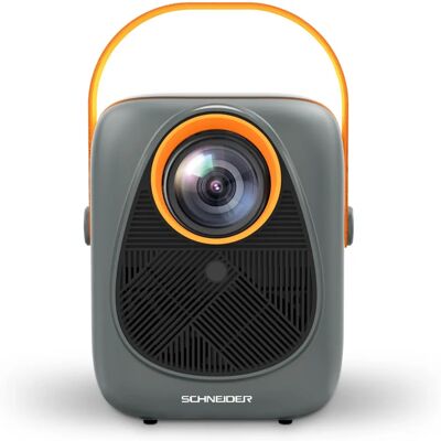 Projecteur Schneider SCVP500 - Full HD, LED, Wi-Fi, Bluetooth - Publicité Projecteur Schneider SCVP500 - Full HD, LED, Wi-Fi, Bluetooth - Publicité