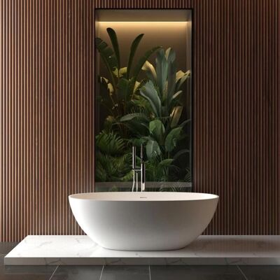 Bañera ovalada de superficie sólida de Stano - Tipo de baño Bañera ovalada de superficie sólida de Stano - Tipo de baño