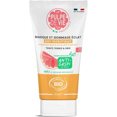 Masque et Gommage Éclat Sucré Frappé Bio de Pulpe de Vie - 150 ml - Publicité Masque et Gommage Éclat Sucré Frappé Bio de Pulpe de Vie - 150 ml - Publicité