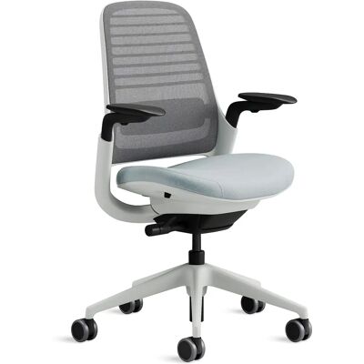 Steelcase - Series 1 - Bleu - 66x64x92cm - Chaise de bureau - Publicité Steelcase - Series 1 - Bleu - 66x64x92cm - Chaise de bureau - Publicité