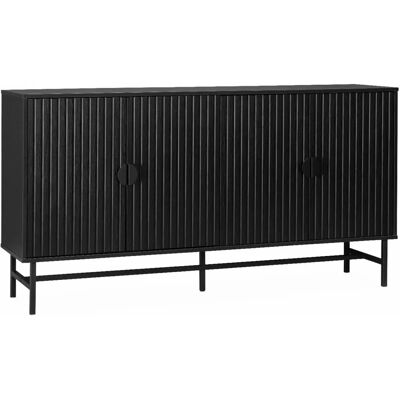 Sweeek Bazalt Black Storage Buffet - Buffet Sweeek Bazalt Black Storage Buffet - Buffet