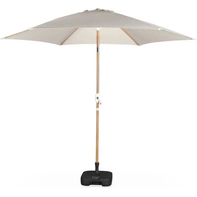 Sweeek Aluminium Round Patio Umbrella - UV Resistant, Adjustable Sweeek Aluminium Round Patio Umbrella - UV Resistant, Adjustable