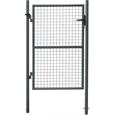 Unknown - Portillon - Anthracite - Metal - Garden gate - Publicité Unknown - Portillon - Anthracite - Metal - Garden gate - Publicité