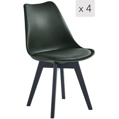 Nordlys Set 4 Skandinavische Stühle - Innenbereich Nordlys Set 4 Skandinavische Stühle - Innenbereich