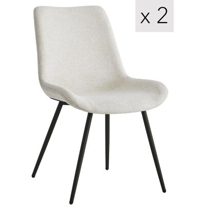 Nordlys Set 2 Dining Chairs - Scandinavian Style Nordlys Set 2 Dining Chairs - Scandinavian Style