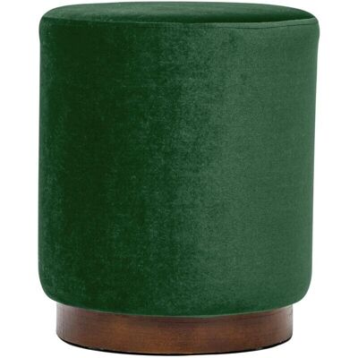 Modèle Nordlys - Pouf Vert Velours - Pouf - Publicité Modèle Nordlys - Pouf Vert Velours - Pouf - Publicité
