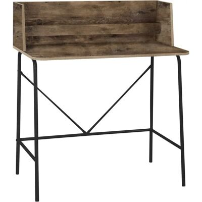 Nordlys Model - Industrial Steel Wood Desk - 48x100x90cm Nordlys Model - Industrial Steel Wood Desk - 48x100x90cm
