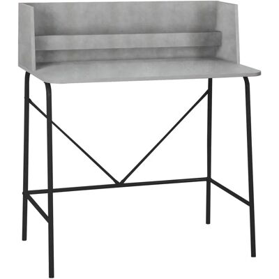 Nordlys NORDLYS Gray Steel Wood Desk - Desk Nordlys NORDLYS Gray Steel Wood Desk - Desk