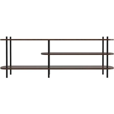 Nordlys Model - Steel Wood TV Stand - 40x49x140cm Nordlys Model - Steel Wood TV Stand - 40x49x140cm