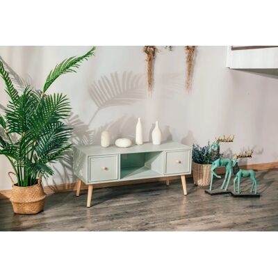 Nordlys Model AKITA - Natural Green TV Cabinet Nordlys Model AKITA - Natural Green TV Cabinet
