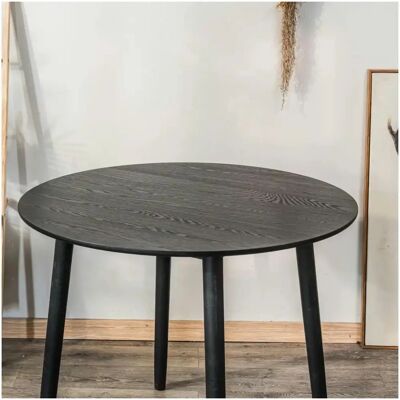 Nordlys Pine Round Dining Table - 90x75x90cm - Dining Table Nordlys Pine Round Dining Table - 90x75x90cm - Dining Table