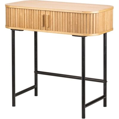 Nordlys Konsole - Holz & Stahl - 2 Türen - 80x42x79 cm Nordlys Konsole - Holz & Stahl - 2 Türen - 80x42x79 cm