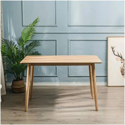 Nordlys Pine Dining Table - 120x75 - 4 Person Nordlys Pine Dining Table - 120x75 - 4 Person