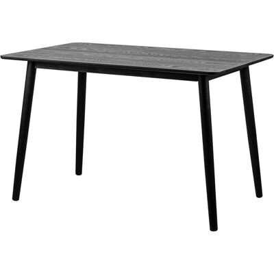 Nordlys Holz Esstisch - 4-6 Personen - Schwarz Nordlys Holz Esstisch - 4-6 Personen - Schwarz